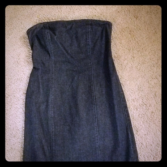 gap jean dress